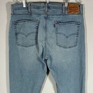 Levi Strauss Co 510 Jeans Mens 33x32 (36x 30 actual) Slim Fit Light Wash Denim